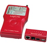 LogiLink WZ0014 Cable Tester 5 in 1 kabeltester 