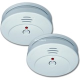 Smartwares RM149/2 Rookmelder 2-pack Wit, 9 V batterij, 2 stuks