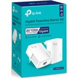 TP-Link AV1000 Gigabit Powerline Starter Kit  Wit, TL-PA7017 KIT