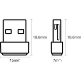 TP-Link Archer T2U Nano AC600 Nano Wireless USB Adapter wlan adapter Zwart