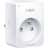 TP-Link TAPO P100 Mini Smart Wifi-stopcontact schakel stekkerdoos Wit, FR