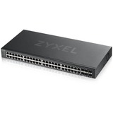 Zyxel GS1920-48v2 48-Port GbE Smart Managed Switch Zwart