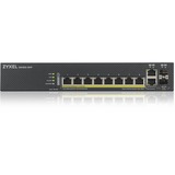 Zyxel GS1920-8HPv2 8-Port GbE Smart Managed Switch Zwart