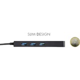 i-tec 3-Port USB-C Slim + Gigabit Lan usb-hub 