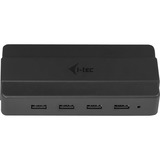 i-tec 4-Port USB 3.0 Charging usb-hub Zwart, incl. Power Adapter