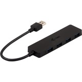i-tec 4-Port USB 3.0 Slim Passive usb-hub Zwart