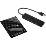 i-tec 4-Port USB 3.0 Slim Passive usb-hub Zwart
