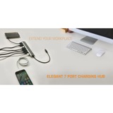 i-tec 7-Port USB 3.0 Metal Charging usb-hub 