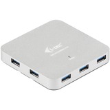 i-tec USB 3.0 Metal Charging HUB 7 Port usb-hub Zilver