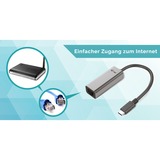 i-tec USB-C Metal Gigabit Ethernet Adapter usb-adapter Grijs