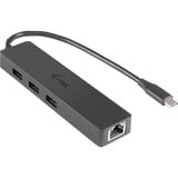 i-tec USB C Slim HUB 3 Port Giga Lan usb-hub 