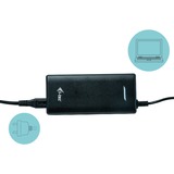 i-tec Universal Charger 100W + USB-A Port 12W Zwart