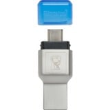 Kingston MobileLite Duo 3C kaartlezer Zilver, USB 3.1