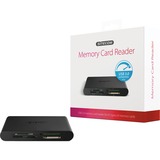 Sitecom USB 3.0 Memory Card Reader MD-061 kaartlezer Zwart