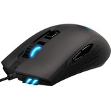 AORUS M4 gaming muis Zwart, 6400 dpi, RGB leds