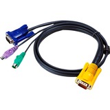 ATEN 2L-5202P PS/2-KVM-Kabel 1,8m adapter 