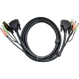 ATEN 2L-7D02UI kabel, 1,8 m Zwart