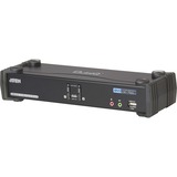 ATEN CS1782A kvm-switch Zwart