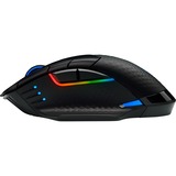 Corsair DARK CORE RGB PRO gaming muis Zwart, 18.000 dpi, RGB leds