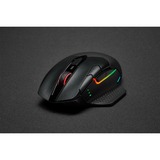 Corsair DARK CORE RGB PRO gaming muis Zwart, 18.000 dpi, RGB leds