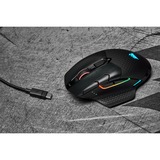 Corsair DARK CORE RGB PRO gaming muis Zwart, 18.000 dpi, RGB leds