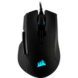 Corsair Ironclaw RGB Gaming Mouse Zwart, 18.000 dpi, RGB leds