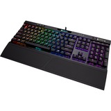 Corsair K70 RGB MK.2 Low Profile RAPIDFIRE Mechanical Gaming Keyboard Zwart, BE Lay-out, Cherry MX Speed Silver, RGB leds