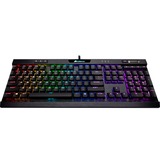 Corsair K70 RGB MK.2 Low Profile RAPIDFIRE Mechanical Gaming Keyboard Zwart, BE Lay-out, Cherry MX Speed Silver, RGB leds