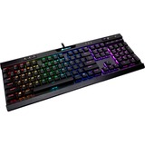 Corsair K70 RGB MK.2 Low Profile RAPIDFIRE Mechanical Gaming Keyboard Zwart, BE Lay-out, Cherry MX Speed Silver, RGB leds