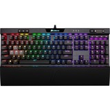 Corsair K70 RGB MK.2 Low Profile RAPIDFIRE Mechanical Gaming Keyboard Zwart, BE Lay-out, Cherry MX Speed Silver, RGB leds