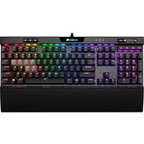 Corsair K70 RGB MK.2 Low Profile RAPIDFIRE Mechanical Gaming Keyboard Zwart, BE Lay-out, Cherry MX Speed Silver, RGB leds
