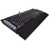 Corsair K95 RGB PLATINUM Mechanical Gaming Keyboard Zwart, US lay-out, Cherry MX Speed Silver, RGB leds