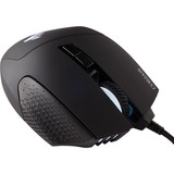 Corsair Scimitar RGB ELITE gaming muis Zwart, 18.000 dpi, RGB leds