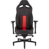 Corsair T2 ROAD WARRIOR gamestoel Zwart/rood
