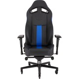 Corsair T2 ROAD WARRIOR gamestoel Zwart/blauw