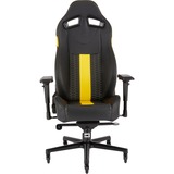 Corsair T2 ROAD WARRIOR gamestoel Zwart/geel