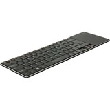 DeLOCK Toetsenbord met Touchpad Zwart, DE lay-out, TKL