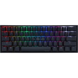 Ducky One 2 Mini RGB, gaming toetsenbord Zwart/wit, BE Lay-out, Cherry MX Brown, RGB leds, 60%, ABS