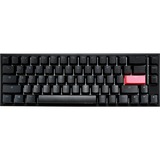 Ducky One 2 SF, gaming toetsenbord Zwart/wit, US lay-out, Cherry MX Black, SMD RGB leds, 65%, PBT Double Shot