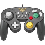 HORI Nintendo Switch Battle Pad (Zelda) gamepad Zwart/transparant