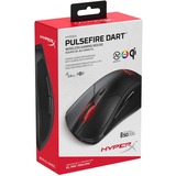 HyperX Pulsefire Dart  gaming muis Zwart, 16000 dpi, RGB leds
