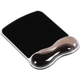 Kensington Duo Gel Mouse Pad Wrist Rest Zwart/donkergrijs