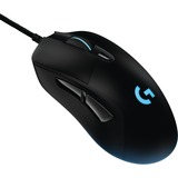 Logitech G403 HERO gaming muis Zwart, 100 - 25.600 dpi, RGB leds