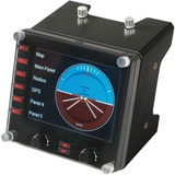 Logitech G Saitek Pro Flight Instrument Panel instrumentenpaneel Zwart, PC