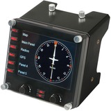 Logitech G Saitek Pro Flight Instrument Panel instrumentenpaneel Zwart, PC