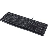 Logitech Keyboard K120 for Business US-International lay-out (QWERTY), Rubberdome