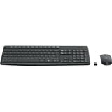 Logitech MK235 Draadloze toetsenbord en muis, desktopset BE Lay-out