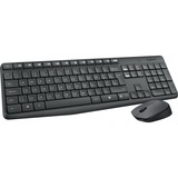 Logitech MK235 draadloze desktopset Zwart, US-International lay-out (QWERTY)