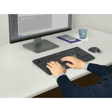Logitech MK540 Advanced - Draadloze toetsenbord- en muiscombinatie, desktopset Donkergrijs, BE Lay-out, 1000 dpi