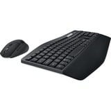 Logitech MK850 Performance draadloze desktopset Zwart, US-International lay-out (QWERTY)